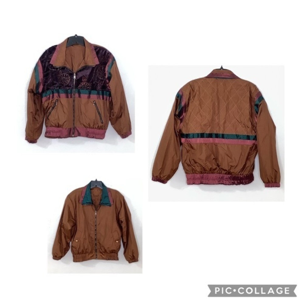 Vintage 80’s Chili Pepper reversible parachute tracksuit jacket size Small RARE